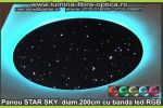 Panou STAR SKY rotund diam 200cm