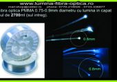 Fibra optica TAVAN INSTELAT 0.75mm sul 2700m