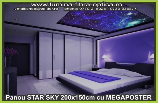 Panou STAR SKY 200x100cm cu megaposter