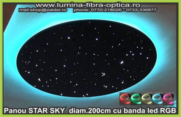 Panou STAR SKY rotund diam 200cm
