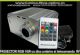 Proiector 10W RGBW cu disc umbra telecomandat
